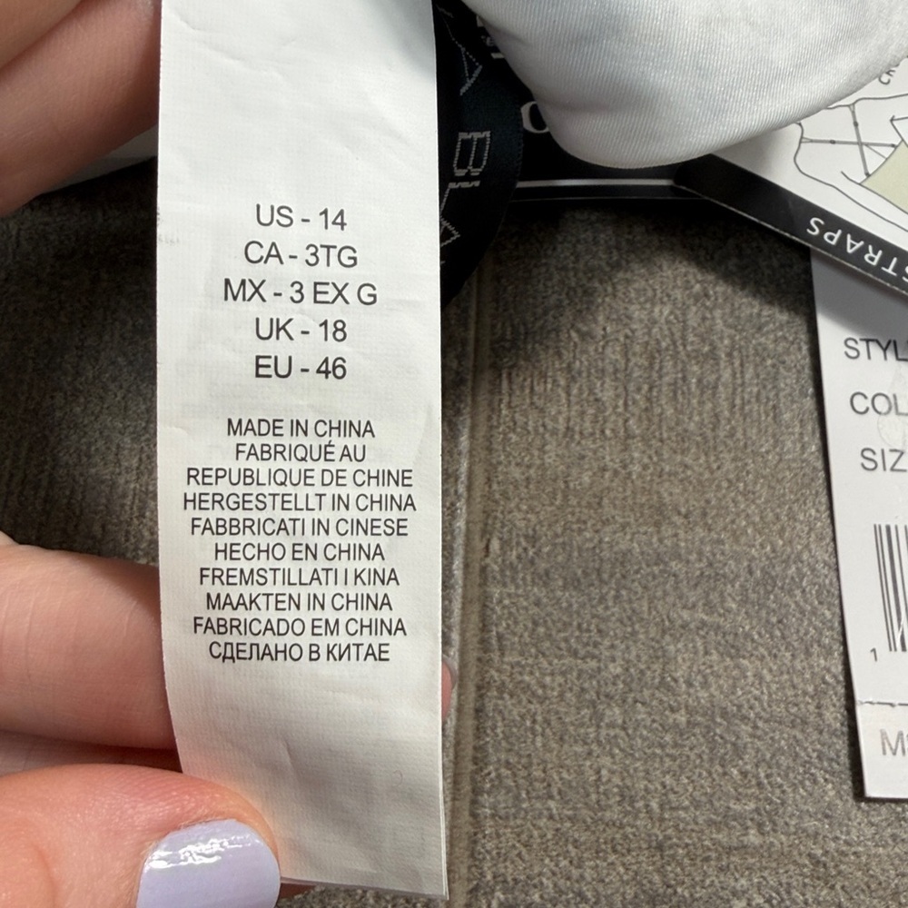 NWT La Blanca Strappy Mio One Piece Swimsuit - Picture 12 of 13